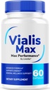 Vialis Max pilulky pro muže - Oficiální Vialis Max Premium Mužské Support Formule pro rychle působící energii, Vytrvalost a výkon, VialisMax Kapsle Advanced Formule, 60 Kapsle pro 1 měsíc