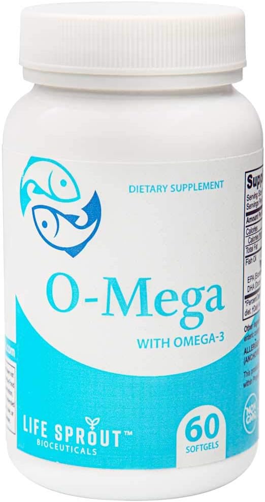 O-Mega s enterickými omega33 mastnými kyselinami EPA / DHA - 60 tobolek