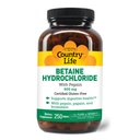 Country Life Betaine Hydrochloride s pepsinum 600 mg - 250 tablet