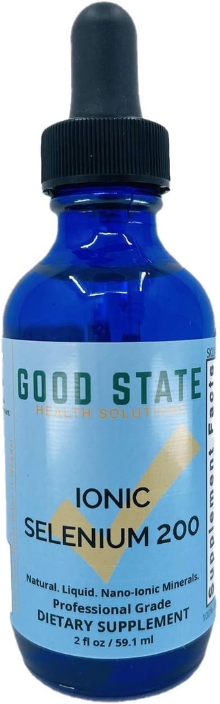 Dobrý stát tekutý iontový selen 200, 596, 2 fl oz, 1 Počet