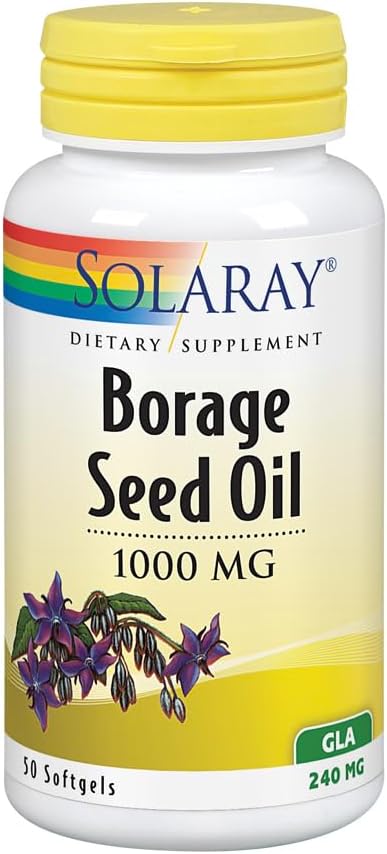 SOLARAY Brutnák Olej Seed, Softgel (Btl- Plastic) 240mg 50ct