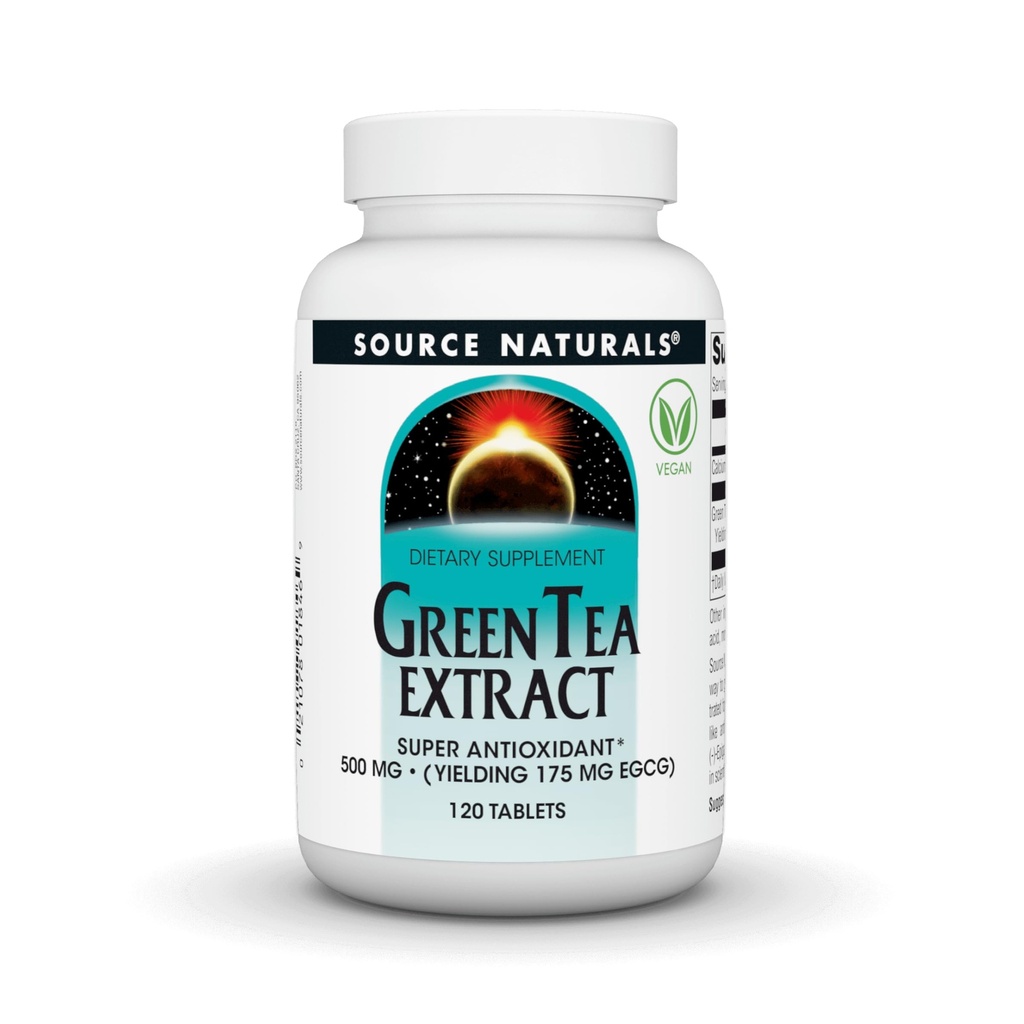 Zdroj Naturals Green Tea Extract 500 mg Super Antioxidant - 120 Tablety