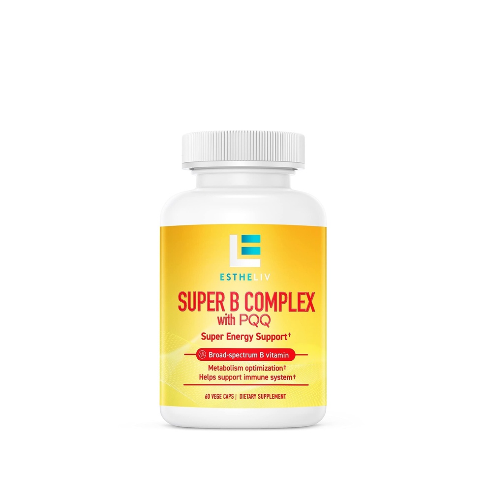 Komplex ESTHELIV ® Super B s PQQ - 60 VegeCaps