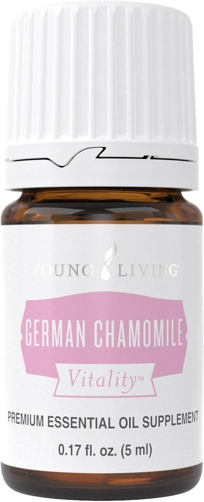 Mladí žijící - Německá heřmánková vitalita 5 ml vitaminu 124; Antioxidant & Natural Calmness Support ATC 124; Dietní dodatek ATC 124; Uklidňující aromaterapie ATC 124; Starověké Bylinné Remedy pro relaxaci