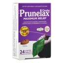 Prunelax Ciruelax Maximum Relief Laxative Tablety s přírodní Senna pro příležitostné zácpy, Senna Extract, Vegan & gluten- Free, Gentle Overnight Relief - 24ct