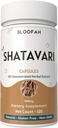 Shatavari Kapsle 500mg CLAS124; Koncentrované 10: 1 Extrakt CLAS124; Asparagus racemosus Root Herbal dodatek CLAS124; Non- GMO, gluten- Free, Traditional Herbal Formule (120 Počet (balení po 1))