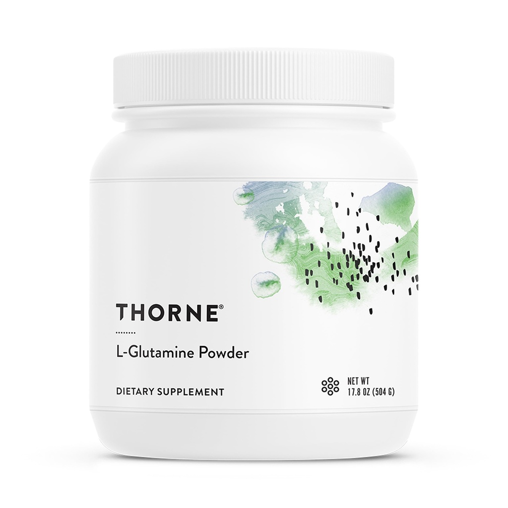 THORNE - L- glutamin prášek - glutamin prášek pro GI zdraví a imunitní funkci * - 17.8 Oz