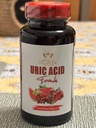 URIC Acid Cleanse Formule - Retence vody, Vodní Kapsle, Diuretické pilulky pro zadržování vody, Celer Seed Extract, roztok kyseliny močové, Mléko Thistle, Turmeric - 1 Lahvička 60 Kapsle