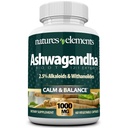 Ashwagandha Root - 12: 1 Extrakt - 1000mg Per Serving - 2,5% Witanolides & Alkaloid - 60 Veggie Caps - Stress & Energy Support - Non- GMO