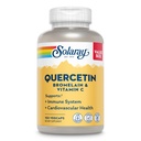 SOLARAY Quercetin Bromelain & vitamin C, imunitní systém, sinus, Respirační a antioxidační podpora aktivity, Vegan, 500 mg Quercetinu & 1,235mg VIT C, 60 denní záruka, 75 Servings, 150 VegCaps