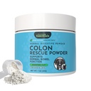 Zvířecí essentials Colon Rescue Powder - Bylinná potravní pomoc pro psy a kočky, Phytomucil, Zdravý gastrointestinální trakt, Certifikované organické Byliny, No Konzervativa, Glycerin- Based Formule - 1 Oz