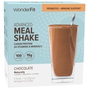 WonderFit by WonderSlim protein strava náhrada Shake, čokoláda, Probiotická a imunitní podpora, gluten zdarma (5ct)