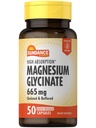 Sundance Magnesium Glycinát Kapsle 124; 665 mg Glycinát 124; 50 Rychlé uvolnění pilulky 124; Non- GMO a gluten zdarma dodatek