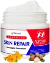 Natruro kůže oprava krém 124; Přírodní všechny účel mast pro Eczema, Itch Relief, Bites, Burns, Diaper Rash, Ringworm, Wound Care 124; Oprava záchranné péče o pleť Salve
