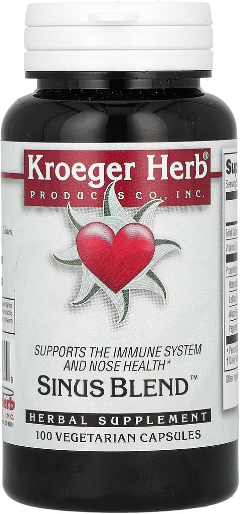 Kroeger Herb Co Sinus Blend, 100 Vegetariánských kapslí