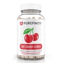 PUREFINITY Tart Třešňové kapsle - Kyselina močová Flush & Cleanse na podporu kloubu & Muscle Comfort se syrovým extraktem, non-GMO, gluten zdarma, Vegan - 30 Počet (1 měsíc dodávky)