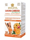 HYLEYS čaj Garcinia cambogia zelený čaj s pomerančovou příchutí - 25 čajových sáčků