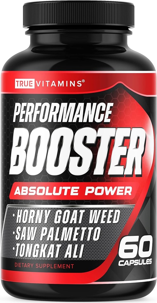 Testosteron Booster Dodatek pro muže - Výkonnostní test Boost - Muž Enhancing Rozšíření pilulky - Vylepšení energie, Vytrvalost, Stamina, Síla, Drive & Muscle Growth - 60 Kapsle - 30 Služební