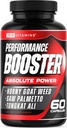 Testosteron Booster Dodatek pro muže - Výkonnostní test Boost - Muž Enhancing Rozšíření pilulky - Vylepšení energie, Vytrvalost, Stamina, Síla, Drive & Muscle Growth - 60 Kapsle - 30 Služební