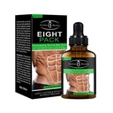 AICHUN BEAUTY Osm balení Abdominální esenciální olej pro muže silný Waist Manly Torso Smooth Lines Press Fitness Belly Hořící svalový tuk Odstranit reews kůže váha hubnutí krém 30ml