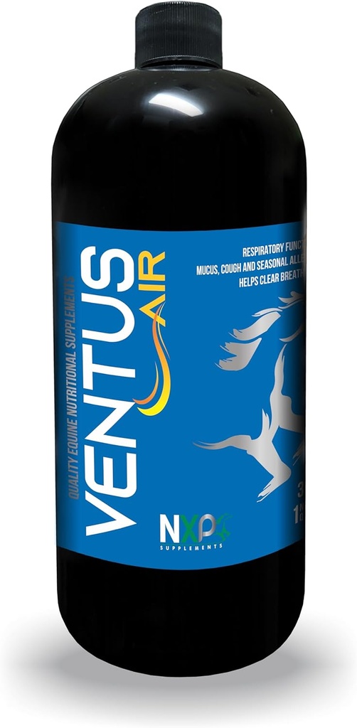 Ventus Air - Podpora dýchání Mucus Cough Alergie dodatek pro koně NXP doplňky - 1 Quart (32 oz)