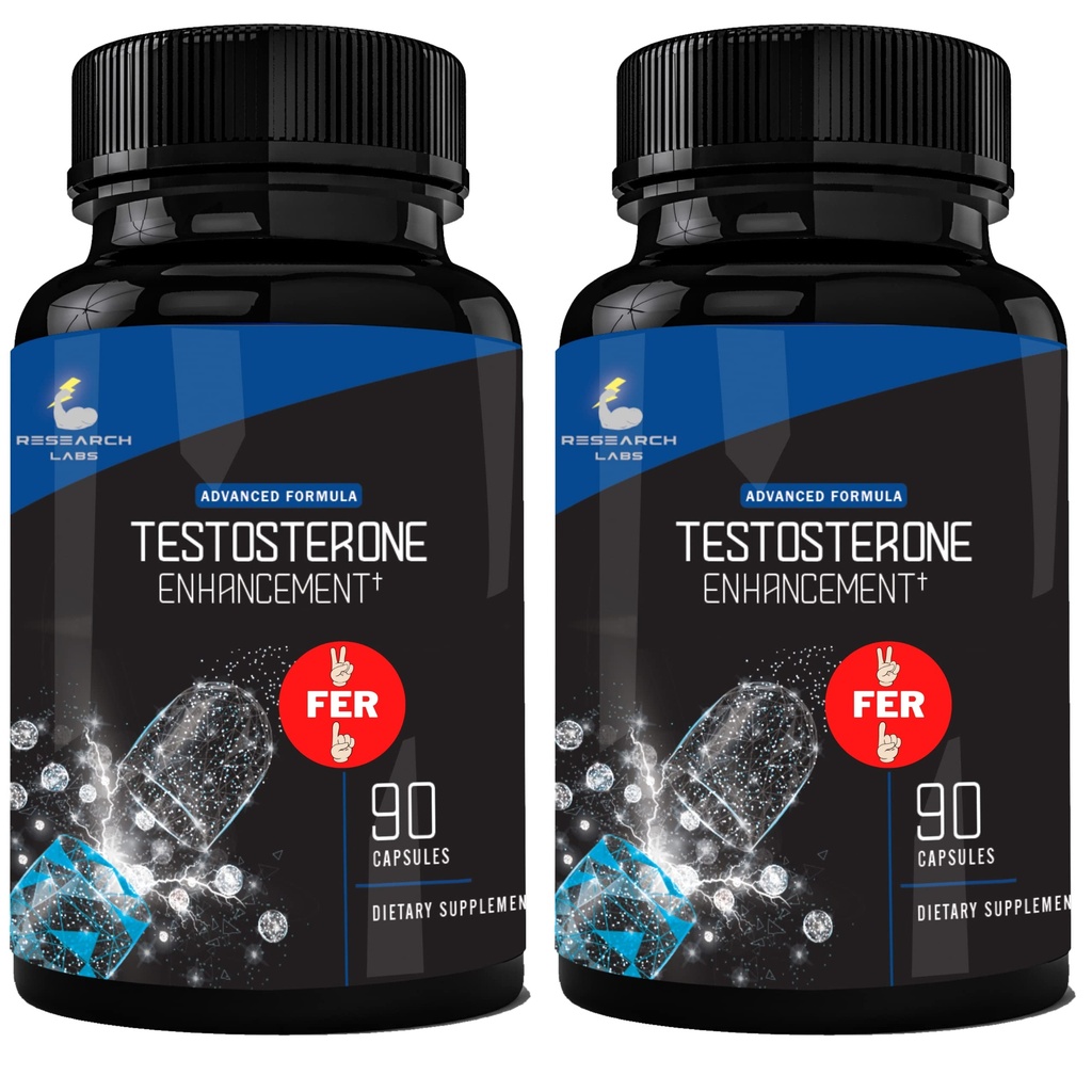 Doporučený lékař 2 fer 1 Nabídka 180ct Testosteron Booster Vylepšení výzkumné laboratoře. Zvýšit sílu svalové energie. Saw Palmetto, Tribulus, Tongkat Ali, Horny Goat Weed, Zinek