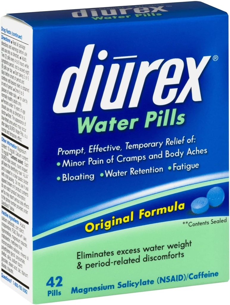 Diurex Vodní pilulky, 42-Počet (Balení po 2)