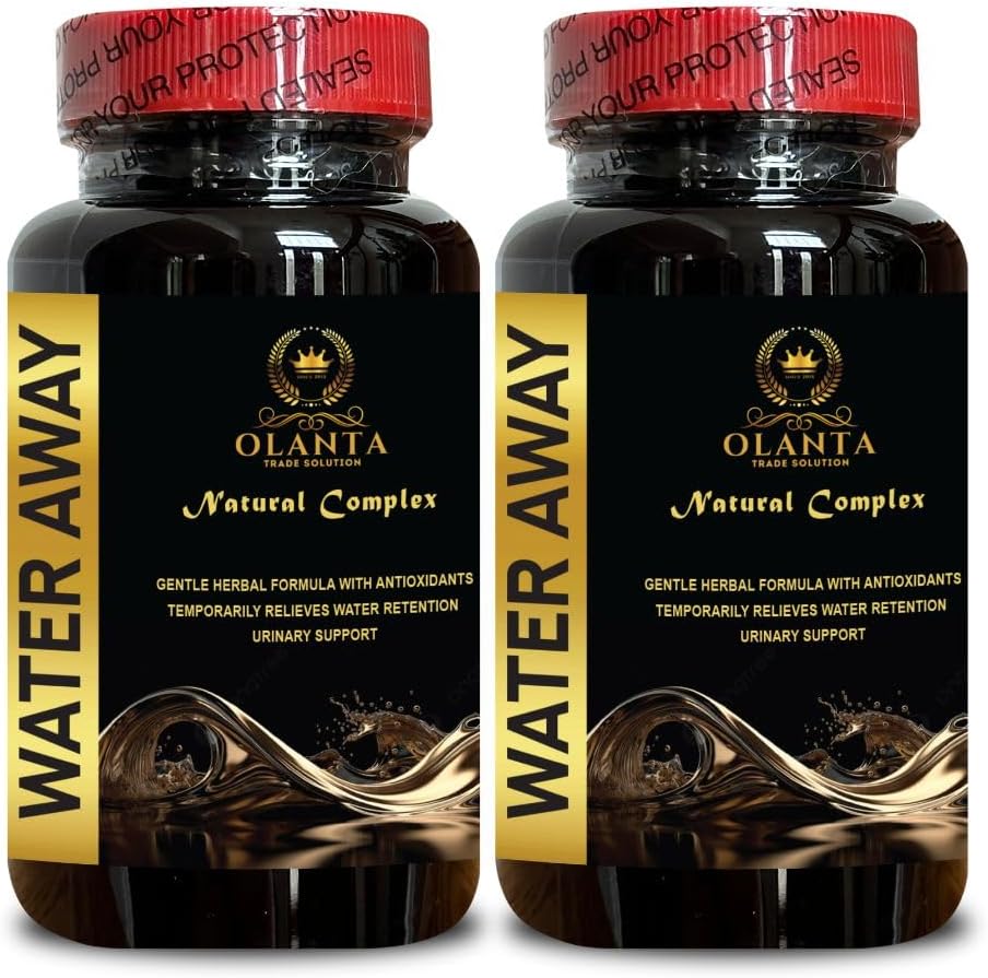 Generická ztráta vody Pills - Water Away - Vodní Pills Voda Retention, Voda Retention Retention, Voda Retention Revention, Diuretické pilulky pro zadržování vody, Diuretické vodní pilulky, Voda Diet Pills - 2 Lahve