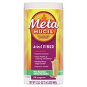 Metamucil, Psylium Husk Powder, Neochucený bez přidaných sladkostí, 114 Servings, 4-in-1 Fiber dodatek, Denní Psylium Husk Fiber Powder Podpora stravovací zdraví podporou Regularity *