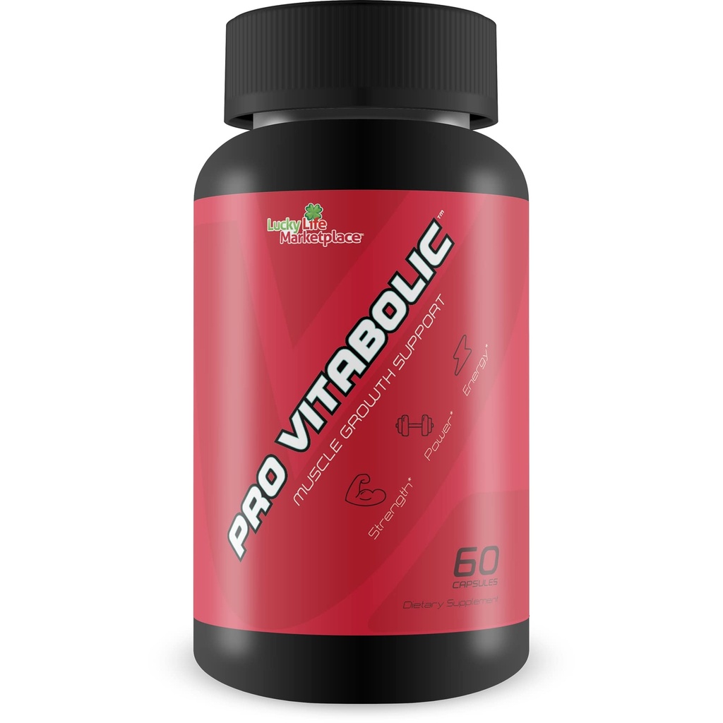Pro Vitabolické - Podpora růstu svalů - Vylepšení energie, síla, Stamina, & Energie - Výbušné svalové čerpadlo pro velké zisky - Podpora kyslíku a výživy Dodávka do svalů - L- Arginin & L- Citrulline