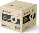 Dealmed Fabric Flexible Adhesive Obvazy - 100 Hrabě (24 Pack) Obvazy s non-Stick Pad, Latex Free, Wound Care for First Aid Kit, 3 "x 3 / 4"