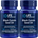 Life Extension Black Cumin Seed Oil, 60 softgelů (Balení po 2)