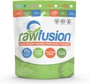 Rawfusion- Vegan Protein Powder, Vanilla Bean - 60 Servings 21g rostlinného proteinu, Nízké čisté sacharidy, Non- Dairy, gluten / laktóza zdarma, Soy Free, Kosher, Non- GMO, 4lbs libra