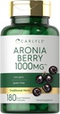 Carlyle Aronia Berry Kapsle 1000mg 600mg 124; 180 pilulky 124; Chokeberry Extract 124; Non- GMO & gluten zdarma dodatek