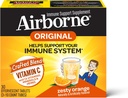 Airborne Zesty Orange Effervescent Tablety, 1000mg vitaminu C - doplněk imunitní podpory 30ea
