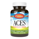 Carlson - ACES, Vitamíny A, C, E + Selen, Cellular Health & Immunication Support, Antioxidant, 90 Softgels