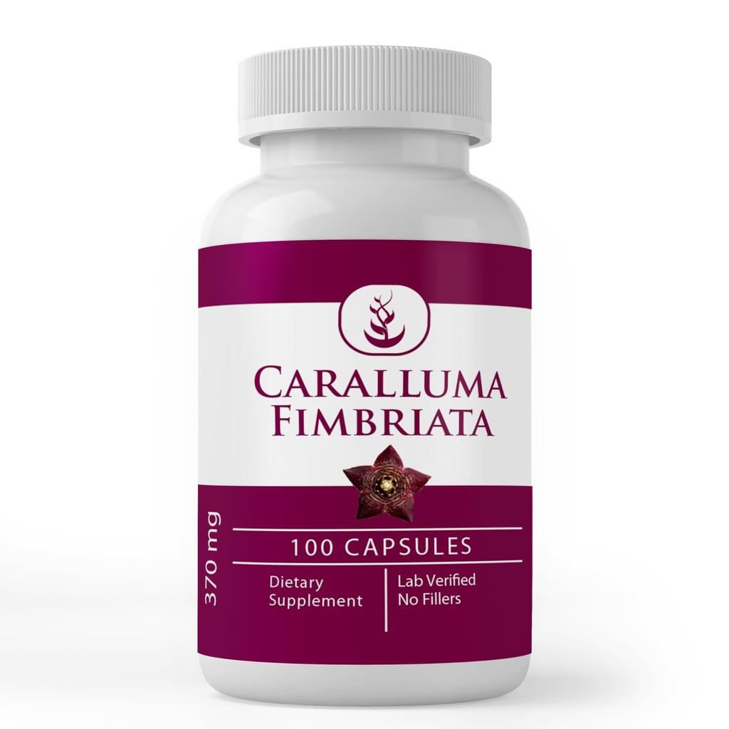 PURE ORIGINAL INGREDIENTS Caralluma Fimbriata, (100 kapslí) Vždy čisté, žádné přísady nebo Fillers, Laboratoř ověřen