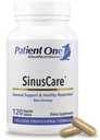 Pacient One SinusCare 124; Doplněk k podpoře zdravé sinus, Nasal, Lung a Respirační funkce * CLAS124; s NAC, Quercetin a více CLAS124; 120 Kapsle