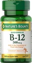 Přírodní Bounty Vitamin B-12 500 Mg, 100 Počet