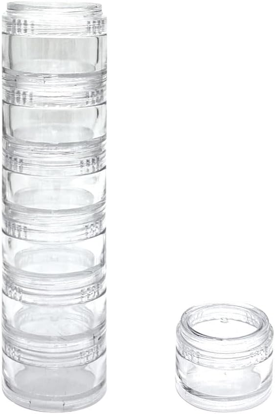 HaiSea Týdenní Cestování Pill Planner- Měsíční Pill Organizátor, Denní měsíc Pill Box- Samostatné AM / PM Compartments Barrs