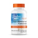 Lékaři BEST High Absorpční Curcumin od Turmeric Root, podporuje společné zdraví, non-GMO, gluten zdarma, Soy zdarma, Vegan 120 Veggie Caps