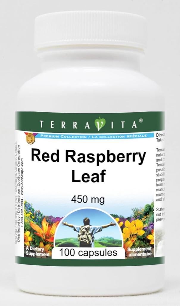 Červený Malina Leaf - 450 mg (100 tobolek, ZIN: 511172)