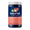 NaturVet Brewers Sušený kvasinkový vzorec s česnekovým ochucením Plus vitamíny pro psy a kočky, prášek, Made in USA s globálně zdroje složek 1 libra