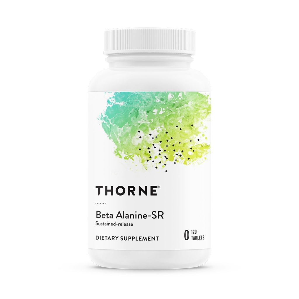 THORNE - Beta Alanine Setrvalá verze - Podporuje Muscle Output & Endurance - Pomáhá snížit únavu & Sottence * - Amino Acid Dodatek - NSF Certified for Sport - Gluten & Dairy- Free - 120 Tablety