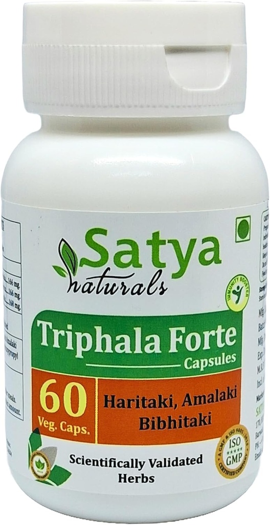 Triphala Forte Kapsle 500 mg. 60 Veg. Kapsle 124; Amalaki, Haritaki, Bibhitaki Extract Kapsle pro muže a ženy 124; Ayurvedic Herbal Supplement / Remedies Dublin 124; 10: 1 Forte (1 lahvička 60 Kapsle)