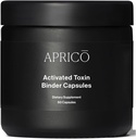 Aprico Activated Toxin Binder Kapsle s aktivovaným Charcoal, Zeolite, a Aloe Vera - Detox Support (60 Kapsle)