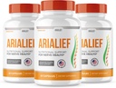 (3 PACK) Arialief Sciatica Nerve Support, Arialeaf Advanced Nerve Health, Arialeaf Prime Palm Sciatica, Aria Leaf Primepalma Aria Lief, Nerve Relief Dodatek Sciatic Soothing (180 Kapsle)