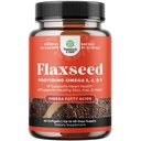 Flaxseed Oil 1000mg Softgels - High Potency Flax Seed Oil Softgels for Heart Health Digestion and Brain Support - Cold Pressed Organic Flaxseed Provider Plant Based Omega 3 6 9
