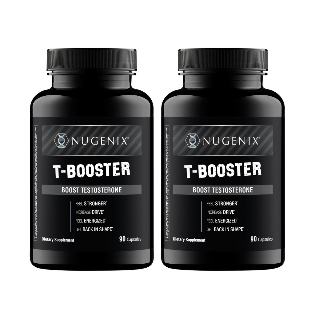 Nugenix T Boost - Volný Testosteron Booster doplněk pro muže, 180 Počet