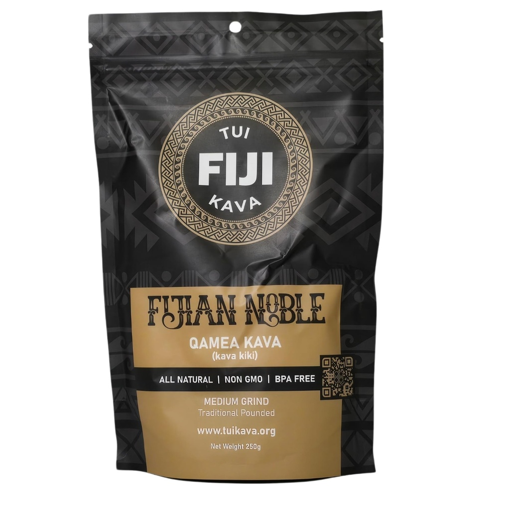 TUI KAVA PREMIUM WELLNESS KAVA - TRADIČNÍ Fijian Noble Pounded Medium Grind 250g (8.8oz) - TRIAL SIZE CLAS124; Velmi těžký Daytime Kava CLAS124; All Natural Relaxation CLAS124; Intensive Focus CLAS124; Mood / Sleep Support CLAS124; Stress Relief CLAS124; STRAINER BAG required.